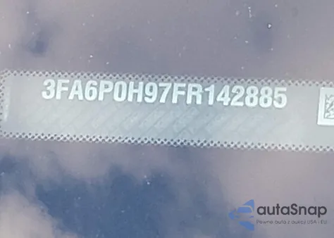 2015 Ford Fusion Se from USA, damaged, VIN 3FA6P0H97FR142885